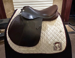 Used 16.5" Collegiate Close Contact Saddle M