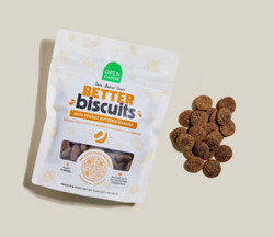 Open Farm Peanut Butter & Banana Better Biscuit Dog Treats - 8oz Open Farm Peanut Butter & Banana Better Biscuit Dog Treats - 8oz