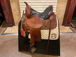 Used 14" Circle Y High Horse Trail Western Saddle