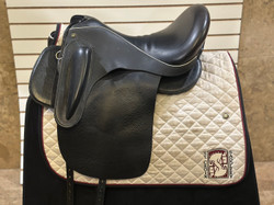 Used 18" Equine Saddle Science Dressage Saddle W Used 18" Equine Saddle Science Dressage Saddle W