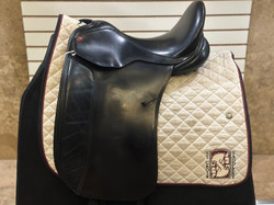 Used 17" Lovatt & Ricketts Berkeley Dressage Saddle XW