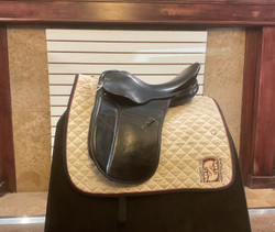 Used 17.5" Kieffer Grand Prix Dressage Saddle M