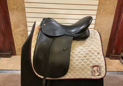Used 17.5" Klimke Miller Dressage Saddle XW