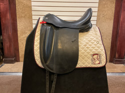 Used 19" Ryder Legacy Dressage Saddle W