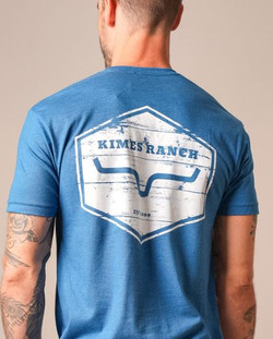 Kimes Ranch Men's Wooden Hex Tee