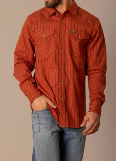 Kimes Ranch Men's Smalls Plaid Long Sleeve Button Shirt