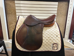 Used 17.5" Crosby Soft Ride All-Purpose Saddle MN