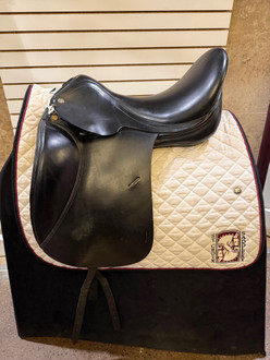 Used 17.5" Thornhill Pro-Trainer Dressage Saddle XW