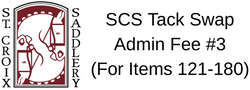 Extra Item Numbers Admin Fee #3 (Items 121-180) (must purchase 1-60 & 61-120  first)