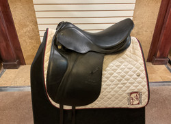 Used 17.5" Stubben Avalon Dressage Saddle W