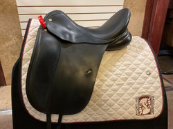 Used 16.5" Custom Saddle Dressage Saddle MW