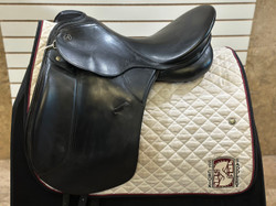 Used 17.5" Kieffer Lech Profi Dressage Saddle M
