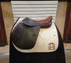 Used 17" Beval The Natural Close Contact Saddle MN