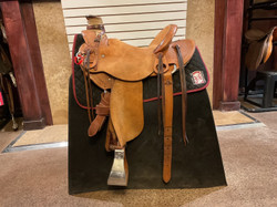 Used 15" LJ's Saddlery Wade Western Saddle