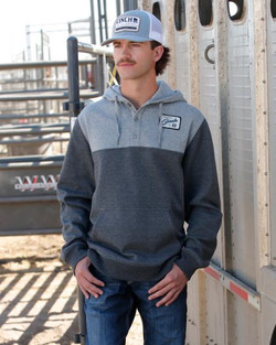 Cinch® Men's Color Blocked Hoodie - Charcoal
