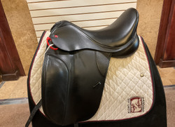 Used 17.5" Thorowgood T-8 High Dressage Saddle M