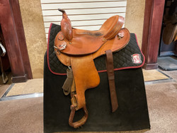 Used 15" Triple C Western Saddle