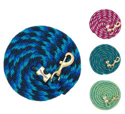Weaver™ Poly Lead Rope with a Solid Brass 225 Snap