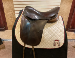Used 17.5" Schleese Dressage Saddle MN