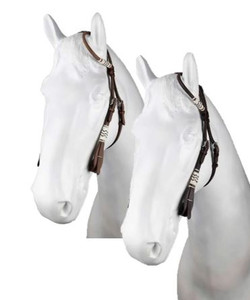 Horze Western Single Ear Rawhide Headstall