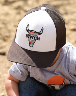 Cinch® Youth Trucker Cap - Brown