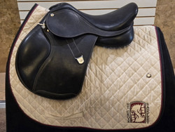 Used 15" Bates Pony Close Contact Saddle M ADJ