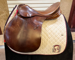 Used 17.5" Passier PS Baum All Purpose Saddle M