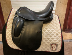 Used 17" Ryder Excellence Monoflap Dressage Saddle MW