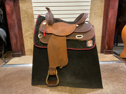 Used 15.5" RS Custom Saddlery Western Saddle