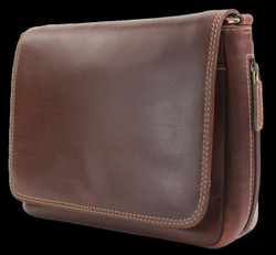 Rugged Earth Leather Concealed Carry Purse - Brown