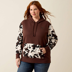 Ariat® Logo 2.0 Printed Hoodie - Chicory Coffee