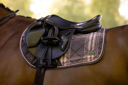 LeMieux® Heritage Check Jump Square Saddle Pad