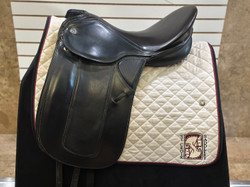 Used 18" Kieffer Rhein AT Dressage Saddle W