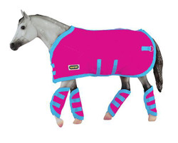 Breyer® Blanket and Shipping Boots - Hot Pink