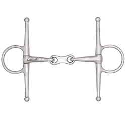 Korsteel® French Link Full Cheek Bit