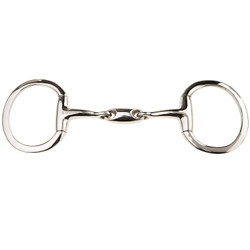 Korsteel® Oval Link Eggbutt Snaffle Bit