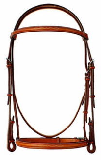 Edgewood Fancy Stitched Raised Padded Bridle