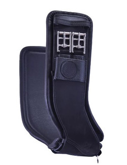 SSSF Clients Only: Total Saddle Fit StretchTec Shoulder Relief Dressage Girth™ with Leather Liner