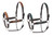 B Vertigo Evolve Leather Halter with Braided Accents
