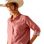 Ariat® VentTEK Stretch Long Sleeve Shirt - Faded Rose Pinstripe