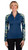 Kastel Denmark Sailor Blue Botanical Raglan Long Sleeve 1/4 Zip Shirt