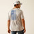 Ariat® Men's Charger Spirited Short Sleeve T-Shirt - Grey Heather