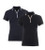 Cavallo® Cava Pique Functional Short Sleeve V-Neck Polo Shirt