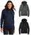 Port Authority® Ladies Smooth Fleece Hooded Jacket - Customizable