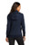 Port Authority® Ladies Smooth Fleece Hooded Jacket - Customizable