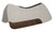 5 Star Equine All Around Western Saddle Pad with Flex Fit and Cinch Cut Out - 3/4" Natural