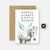 Condolences Equestrian Sympathy Card