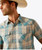 Ariat® Howland Retro Fit Snap Shirt - Turquoise