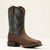 Ariat® Men's Hybrid Ranchwork Waterproof Cowboy Boot - Tavern Taupe/Dark Denim