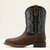 Ariat® Men's Hybrid Ranchwork Waterproof Cowboy Boot - Tavern Taupe/Dark Denim